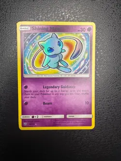 Pokemon 2017 TCG - Shining Mew 40/73 - Holo Rare - Shining Legends - NM - Image 1
