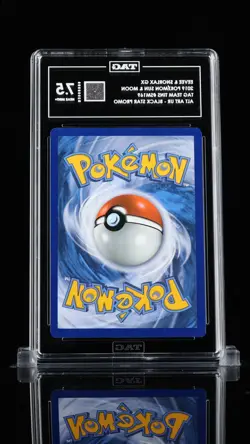 TAG 7.5 Eevee & Snorlax GX SM169 Black Star Promo Sun & Moon Tag Team Tin Komiya - Image 2