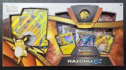 Pokemon TCG: Shining Legends Special Collection: Raichu GX Box Sealed - Image 1