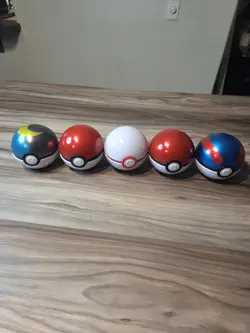 Pokemon TCG PokeBall Tin Various Balls EMPTY No cards Lot Of 5 - Image 3