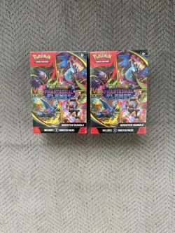 Pokemon Mega Evolution Phantasmal Flames Booster Bundle IN HAND - Lot Of 2 - Image 1
