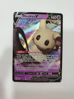 Pokemon TCG Mimikyu V Sword & Shield: Brilliant Stars 068/172 Holo Ultra Rare - Image 1