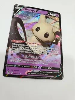 Pokemon TCG Mimikyu V Sword & Shield: Brilliant Stars 068/172 Holo Ultra Rare - Image 2