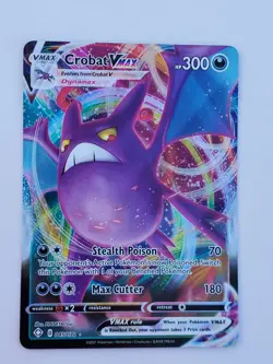Pokemon TCG Crobat VMAX Shining Fates 045/072 Holo Ultra Rare - Image 1