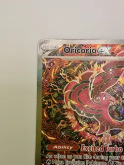 Pokemon Phantasmal Flames Oricorio ex Black Star Promo MEP EN 024 UPC - Image 2