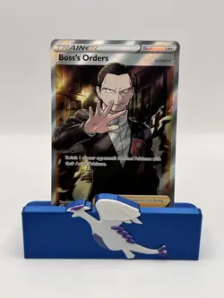 Boss's Orders (Full Art) 189/192 Swsh02: Rebel Clash Holo Pokemon TCG NM! - Image 1