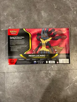 Mega Lucario ex Figure Collection - New Sealed - Pokemon TCG 5 Packs - Destined - Image 2