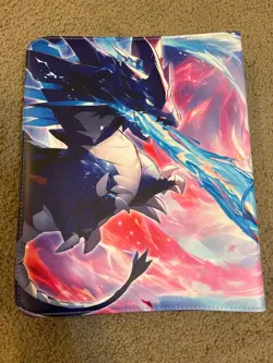 Charizard Card Binder for Pokemon Cards Holder 900 Cards w/ 50 Removable Sleeves - Image 2