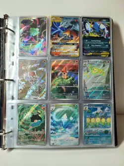 Pokemon TCG Pokemon Binder Collection 189 Cards - Vintage And Modern - Image 1