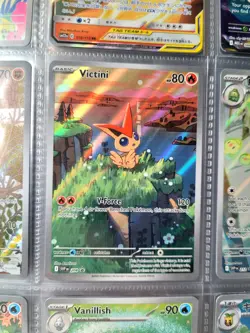 Pokemon TCG Pokemon Binder Collection 189 Cards - Vintage And Modern - Image 2