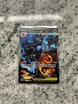 2025 Pokemon Phantasmal Flames - 125/094 Mega Charizard X ex SIR FRESH PULL NM - Image 1