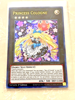 Yugioh x1 Princess Cologne 1st Edition GFP2-EN137 Ultra Rare (NM!) - Image 1