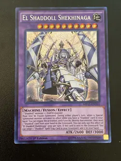 Yugioh! EL Shaddoll Shekhinaga 1st Edition Secret Rare MP15-EN161 NM - Image 1