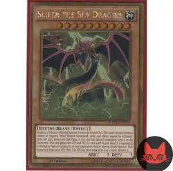 Yugioh Slifer the Sky Dragon MVP1-ENG57 Gold Rare 1st Edition NM - Image 1