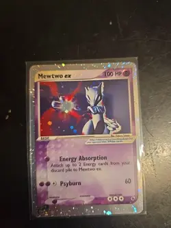 Near-Mint Mewtwo EX 101/109 Holo - EX Ruby & Sapphire Pokemon Card-Rare - Image 1