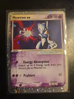 Near-Mint Mewtwo EX 101/109 Holo - EX Ruby & Sapphire Pokemon Card-Rare - Image 4
