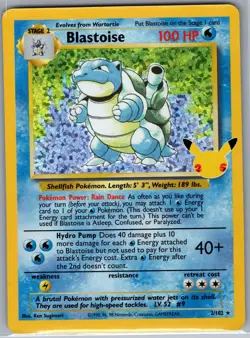Blastoise 2/102 Holo Celebrations: Classic Collection - Pokemon Card - NM - Image 1