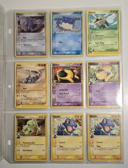 Vintage Pokemon TCG Binder Card Lot ×108 Cards Total NM - Image 4