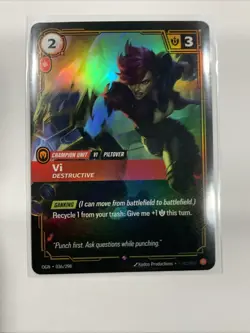 Riftbound Vi Card OGN 036/298 English League of Legends - Image 3