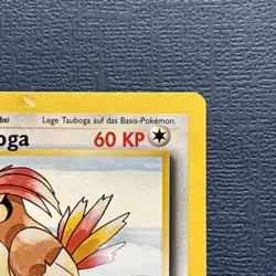 1st Edition Pidgeotto (Tauboga) 22/102 - MP Rare - German Base Set Pokemon Card - Image 3