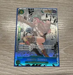 One Piece Card Jewelry Bonney Manga Alt Art OP12-118 Legacy Of The Master ENG - Image 1