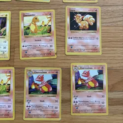 Pokemon TCG Base Set Shadowless Lot of 20 Cards MP-HP - Image 4