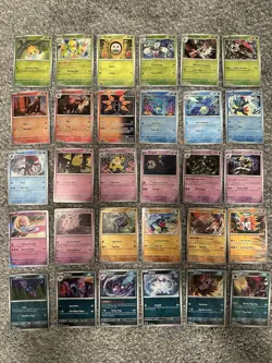 Pokemon TCG Shrouded Fable 85% Complete 55/64 Base Card Set w/Reverse Holos! - Image 1