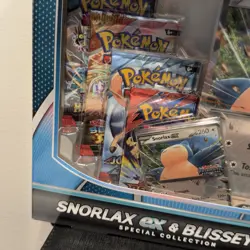 Pokemon Trading Card Game Snorlax ex and Blissey ex Special Collection Box - Image 2
