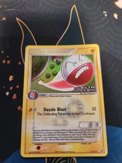 Holon's Electrode 21/113 Delta Species Reverse Holo Pokemon Trading Card Game - Image 1