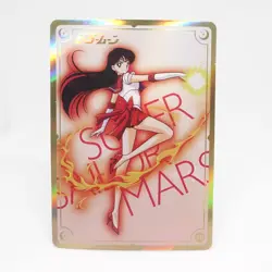 Sailor Moon Mars Rei Hino SSR Holo Foil Anime Collectible Trading Card - Image 1