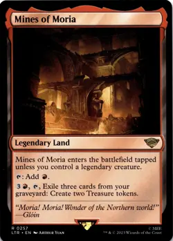 MTG Mines of Moria (257) | NM | Lord of the Rings {LTR} - Image 1