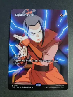 Lightning Bolt (Borderless) Mythic MTG Avatar Eternal - Image 1