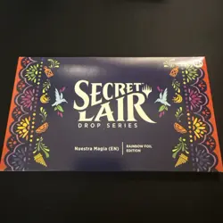 MTG Secret Lair Drop Series Nuestra Magia English Rainbow Foil - New Sealed - Image 1