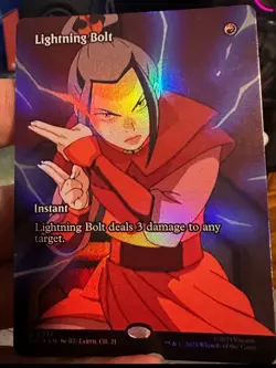 Lightning Bolt (Borderless) - Avatar: The Last Airbender: Eternal-Legal- (Foil) - Image 1
