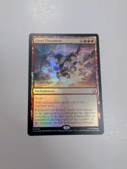 MTG - Fated Firepower (Foil) - Avatar: The Last Airbender NM/M Condition - Image 1