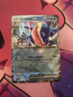 Greninja ex 041/142 Stellar Crown Stamp Special Collection Promo NM ENG Pokemon - Image 1