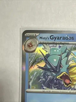 Misty's Gyarados 049/182 Rare Holo SV10: Destined Rivals DRI Pokemon TCG NM - Image 2