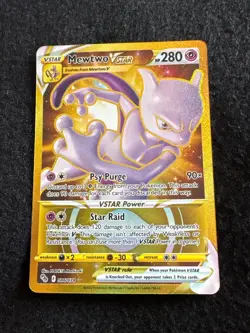 Mewtwo VSTAR (Secret) 086/078 Pokemon GO Holo - Image 1