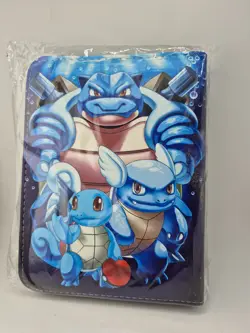 Pokemon Binder With 50 Sleeves , Zip Closure & Wrist Strap NEW - Image 1