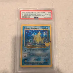 2021 Pokemon Celebrations Classic Collection Shining Magikarp PSA 10 Gem MT - Image 1