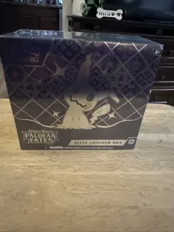 Pokemon TCG Scarlet & Violet Paldean Fates ETB Elite Trainer Box NEW Sealed - Image 1