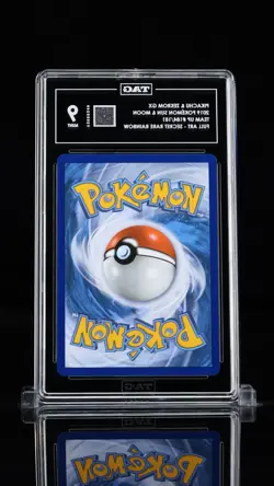 TAG 9 - Pikachu & Zekrom GX 184/181 Secret Rare Pokemon Sun & Moon Team Up 2019 - Image 2