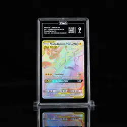 TAG 9 - Pikachu & Zekrom GX 184/181 Secret Rare Pokemon Sun & Moon Team Up 2019 - Image 3