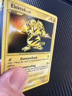 Pokemon Electabuzz 128/127 Holo Secret Rare Platinum Elektek Lv 35 Pokemon - Image 3