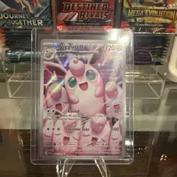 Pokemon Phantasmal Flames Wigglytuff 105 105/094 IR NM EN Mega Evolution - Image 1