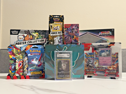 Pokemon Huge Lot Collection Sealed Tins Bundle ETB Pack Slab Scarlet & Violet - Image 1
