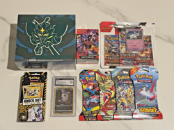 Pokemon Huge Lot Collection Sealed Tins Bundle ETB Pack Slab Scarlet & Violet - Image 2