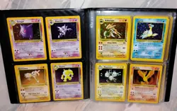 Pokemon Fossil Set English Edition Complete 62/62 Hologram WOTC Aerodactyl NM - Image 2