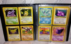 Pokemon Fossil Set English Edition Complete 62/62 Hologram WOTC Aerodactyl NM - Image 3