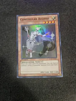 YuGiOh Constellar Algiedi HA07-EN007 Super Rare 1st Edition - Image 1